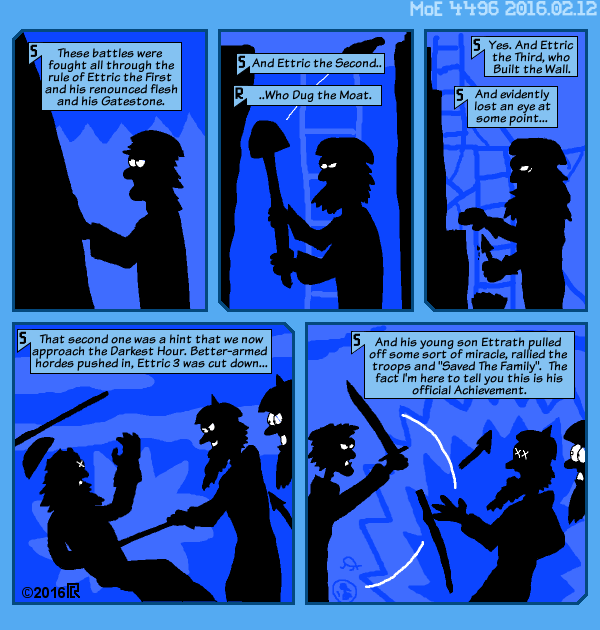 MoE 4496 12/02/2016 :: Part Six: On My Way to Town \/\/ Revelations