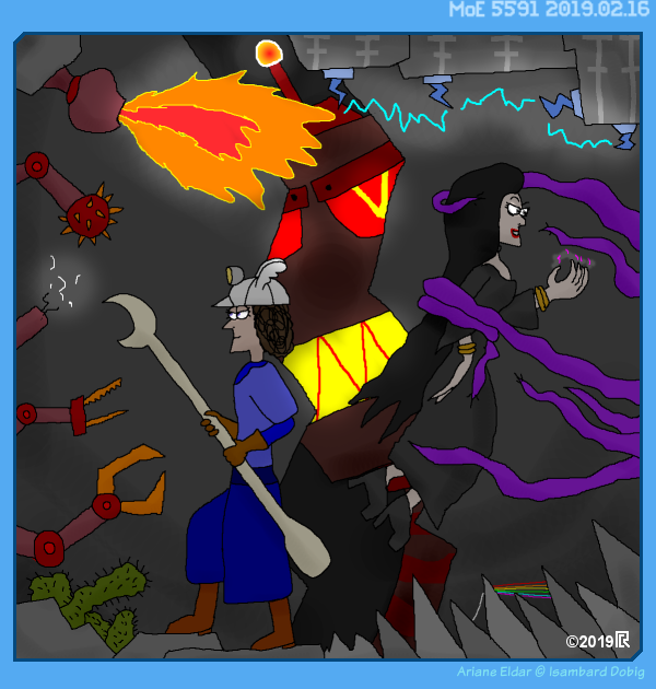 MoE 5591 16/02/2019 :: Supplementary art by Robert M Cook and others