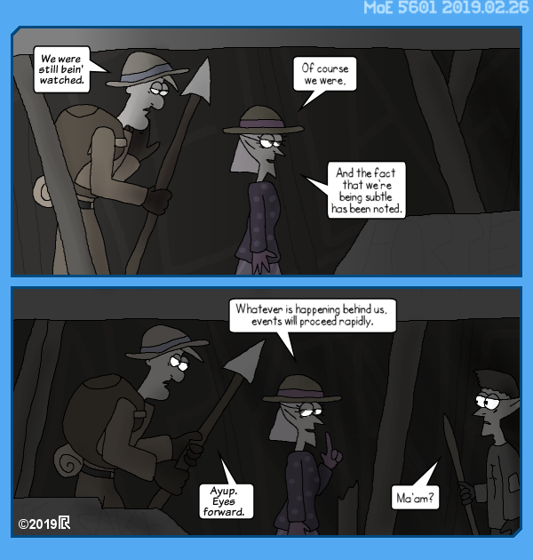 MoE 5601 26/02/2019 :: Part Seven: Seats of Power \/\/ Entangled