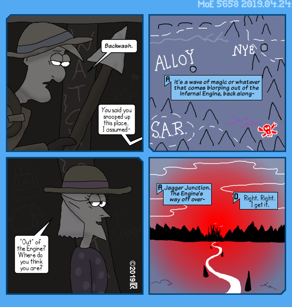 MoE 5658 24/04/2019 :: Part Seven: Seats of Power \/\/ Entangled