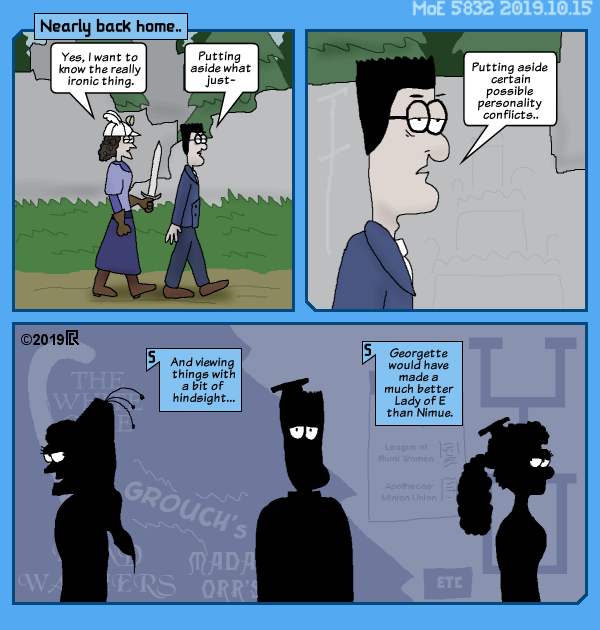 MoE 5832 15/10/2019 :: Part Seven: Seats of Power \/\/ Fallout