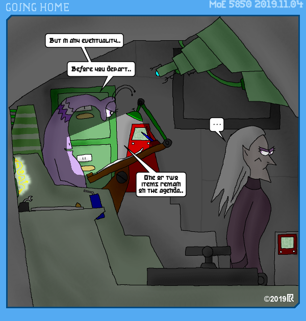 MoE 5850 04/11/2019 :: Part Seven: Seats of Power \/\/ Going Home
