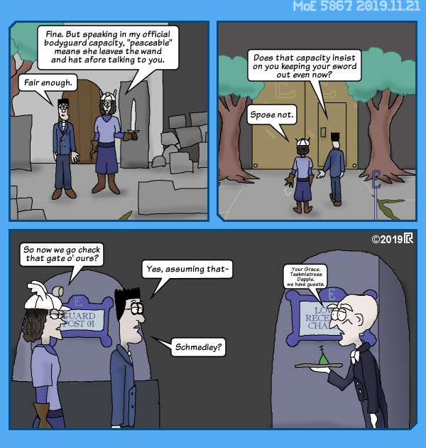 MoE 5867 21/11/2019 :: Part Seven: Seats of Power \/\/ Going Home