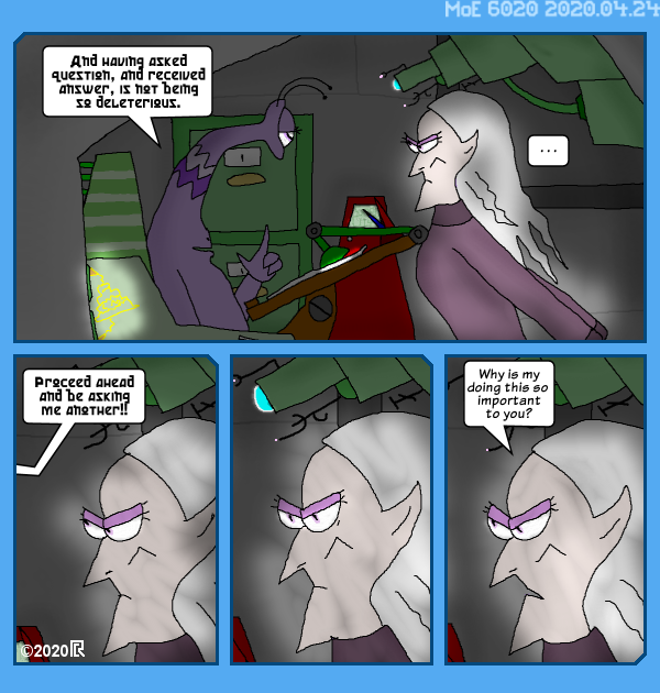 MoE 6020 24/04/2020 :: Part Seven: Seats of Power \/\/ Exit Strategies