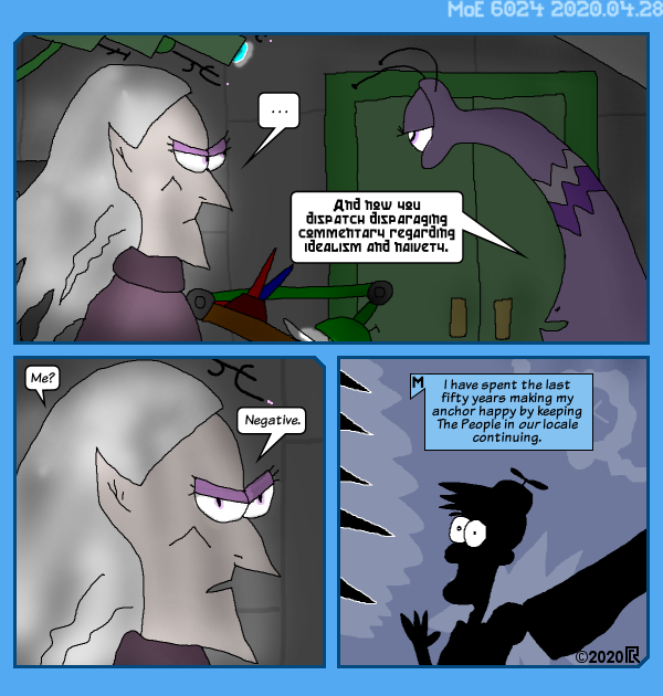MoE 6024 28/04/2020 :: Part Seven: Seats of Power \/\/ Exit Strategies