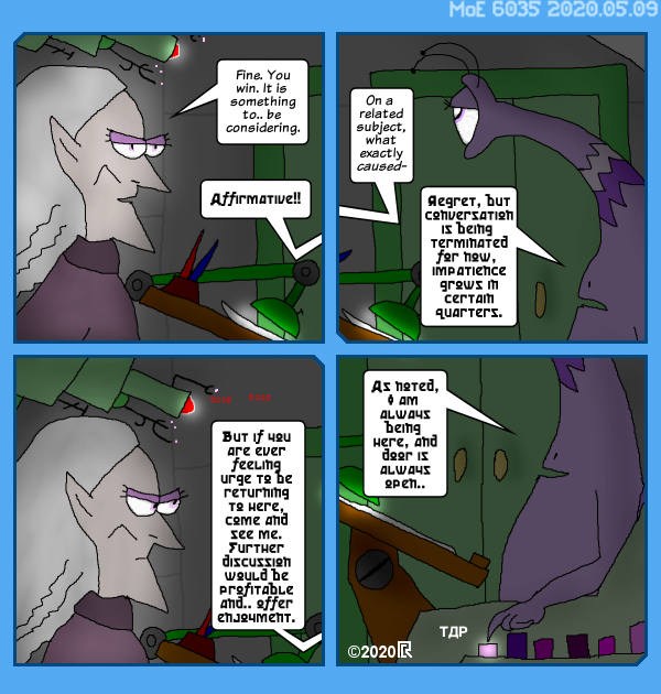 MoE 6035 09/05/2020 :: Part Seven: Seats of Power \/\/ Exit Strategies