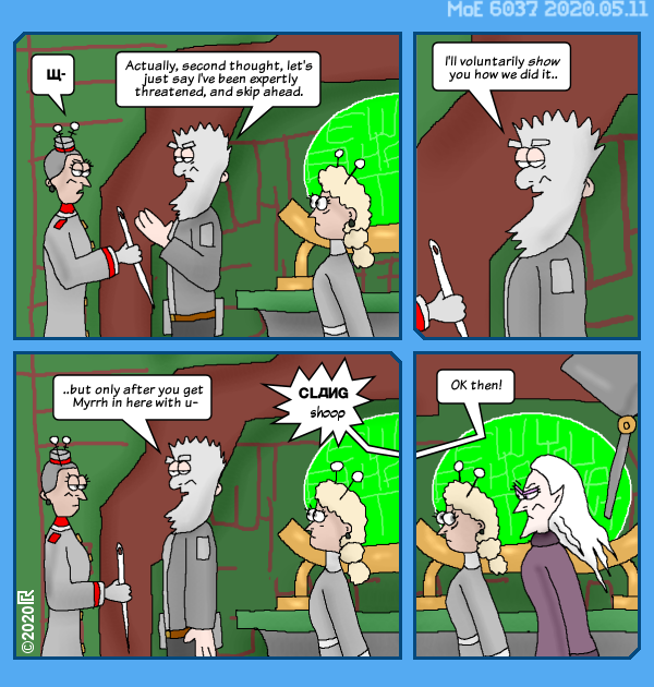 MoE 6037 11/05/2020 :: Part Seven: Seats of Power \/\/ Exit Strategies