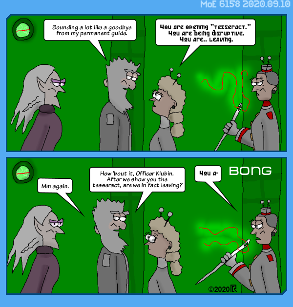 MoE 6158 10/09/2020 :: Part Seven: Seats of Power \/\/ High Level Meetings