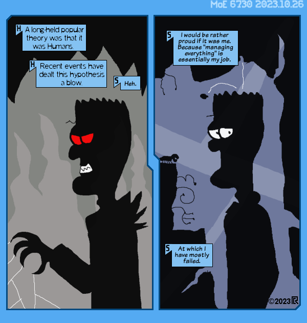 MoE 6730 26/10/2023 :: Part Eight: New Days \/\/ Tunnel Vision