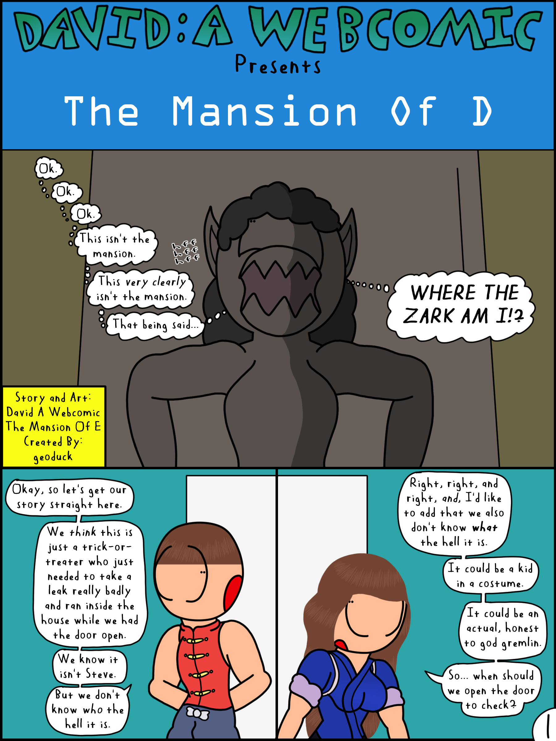 MoE Mansion of D 31/10/2024 :: Guest art by Robyn Fletcher