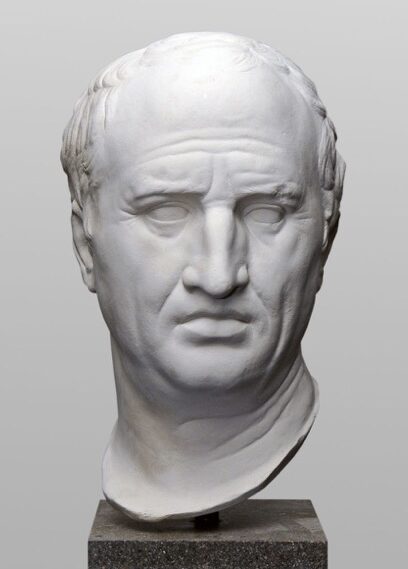 reproduction of bust of Cicero