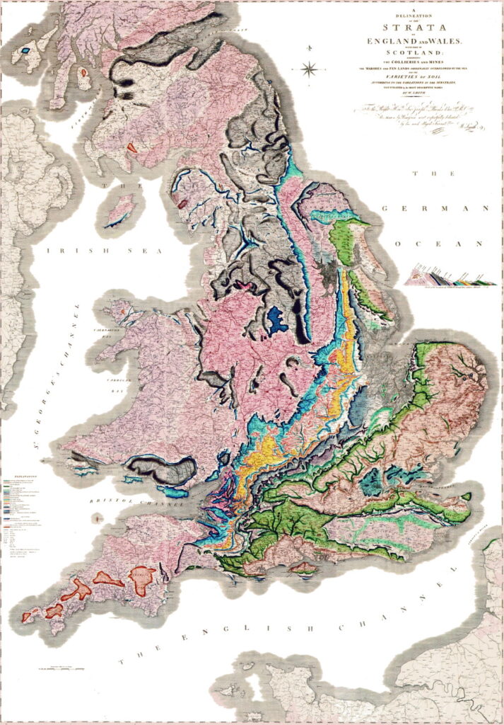 Smith's geological map