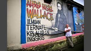 wall art portraying Wallace