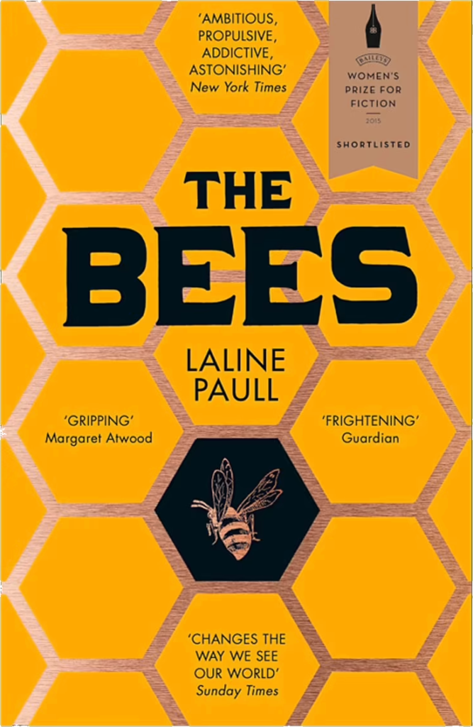 cover of paperback of The Bees